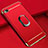 Coque Bumper Luxe Metal et Plastique Etui Housse avec Support Bague Anneau A01 pour Xiaomi Redmi Go Rouge