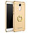 Coque Bumper Luxe Metal et Plastique Etui Housse avec Support Bague Anneau A01 pour Xiaomi Redmi Note 3 MediaTek Or