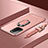 Coque Bumper Luxe Metal et Plastique Etui Housse avec Support Bague Anneau pour Xiaomi Mi 11X 5G Or Rose