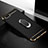 Coque Bumper Luxe Metal et Plastique Etui Housse avec Support Bague Anneau T01 pour Oppo K1 Noir