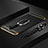 Coque Bumper Luxe Metal et Plastique Etui Housse avec Support Bague Anneau T01 pour Xiaomi Redmi Note 8 Pro Noir