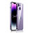 Coque Bumper Luxe Metal et Plastique Etui Housse JB1 pour Apple iPhone 13 Violet
