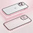 Coque Bumper Luxe Metal et Plastique Etui Housse LF3 pour Apple iPhone 14 Pro Max Petit