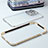 Coque Bumper Luxe Metal et Plastique Etui Housse LF5 pour Apple iPhone 13 Pro Max Petit