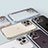 Coque Bumper Luxe Metal et Plastique Etui Housse LF5 pour Apple iPhone 13 Pro Max Petit