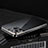 Coque Bumper Luxe Metal et Plastique Etui Housse LF5 pour Apple iPhone 13 Pro Noir
