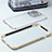 Coque Bumper Luxe Metal et Plastique Etui Housse LF5 pour Apple iPhone 13 Pro Petit