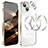 Coque Bumper Luxe Metal et Plastique Etui Housse LF5 pour Apple iPhone 15 Petit