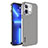 Coque Bumper Luxe Metal et Plastique Etui Housse LF6 pour Apple iPhone 13 Pro Argent