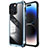 Coque Bumper Luxe Metal et Plastique Etui Housse LF6 pour Apple iPhone 14 Pro Max Petit