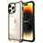 Coque Bumper Luxe Metal et Plastique Etui Housse LF6 pour Apple iPhone 14 Pro Petit