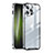 Coque Bumper Luxe Metal et Plastique Etui Housse LK1 pour Apple iPhone 13 Pro Max Argent