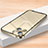 Coque Bumper Luxe Metal et Plastique Etui Housse LK2 pour Apple iPhone 14 Petit