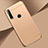 Coque Bumper Luxe Metal et Plastique Etui Housse M01 pour Huawei Enjoy 10 Plus Or