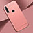 Coque Bumper Luxe Metal et Plastique Etui Housse M01 pour Huawei Enjoy 10 Plus Or Rose