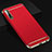 Coque Bumper Luxe Metal et Plastique Etui Housse M01 pour Huawei Honor 9X Pro Rouge