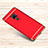 Coque Bumper Luxe Metal et Plastique Etui Housse M01 pour Huawei Mate 20 X 5G Rouge