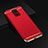 Coque Bumper Luxe Metal et Plastique Etui Housse M01 pour Huawei Mate 30 Lite Rouge