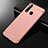 Coque Bumper Luxe Metal et Plastique Etui Housse M01 pour Oppo A31 Or Rose