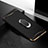 Coque Bumper Luxe Metal et Plastique Etui Housse M01 pour Oppo Find X Noir