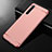 Coque Bumper Luxe Metal et Plastique Etui Housse M01 pour Oppo K5 Or Rose