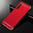 Coque Bumper Luxe Metal et Plastique Etui Housse M01 pour Realme X2 Rouge