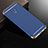 Coque Bumper Luxe Metal et Plastique Etui Housse M01 pour Samsung Galaxy Note 9 Bleu