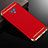 Coque Bumper Luxe Metal et Plastique Etui Housse M01 pour Samsung Galaxy Note 9 Rouge