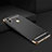 Coque Bumper Luxe Metal et Plastique Etui Housse M01 pour Xiaomi Mi Max 3 Noir