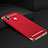 Coque Bumper Luxe Metal et Plastique Etui Housse M01 pour Xiaomi Mi Max 3 Rouge