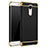 Coque Bumper Luxe Metal et Plastique Etui Housse M01 pour Xiaomi Redmi Note 3 Pro Noir