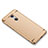 Coque Bumper Luxe Metal et Plastique Etui Housse M01 pour Xiaomi Redmi Note 4 Or