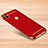 Coque Bumper Luxe Metal et Plastique Etui Housse M01 pour Xiaomi Redmi Note 6 Pro Rouge