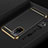 Coque Bumper Luxe Metal et Plastique Etui Housse P01 pour Oppo A53s 5G Noir