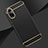 Coque Bumper Luxe Metal et Plastique Etui Housse pour Huawei Honor 50 5G Noir