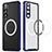 Coque Bumper Luxe Metal et Plastique Etui Housse pour Sony Xperia 10 V Violet