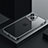 Coque Bumper Luxe Metal et Plastique Etui Housse QC4 pour Apple iPhone 13 Noir