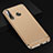 Coque Bumper Luxe Metal et Plastique Etui Housse T01 pour Huawei Honor 20 Lite Or