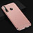 Coque Bumper Luxe Metal et Plastique Etui Housse T01 pour Huawei Honor 20 Lite Or Rose