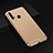 Coque Bumper Luxe Metal et Plastique Etui Housse T01 pour Huawei Nova 5i Or