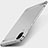 Coque Bumper Luxe Metal et Plastique Etui Housse T01 pour Huawei P20 Argent