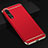 Coque Bumper Luxe Metal et Plastique Etui Housse T01 pour Huawei P20 Pro Rouge