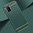 Coque Bumper Luxe Metal et Plastique Etui Housse T01 pour Oppo A52 Vert