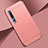 Coque Bumper Luxe Metal et Plastique Etui Housse T01 pour Xiaomi Mi 10 Or Rose