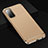 Coque Bumper Luxe Metal et Plastique Etui Housse T02 pour Huawei P40 Lite 5G Or