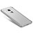 Coque Bumper Luxe Metal et Plastique M01 pour Huawei G9 Plus Argent Petit