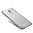 Coque Bumper Luxe Metal et Plastique M02 pour Huawei Honor 6X Argent Petit