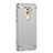 Coque Bumper Luxe Metal et Plastique M02 pour Huawei Honor 6X Argent Petit