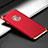 Coque Bumper Luxe Metal et Plastique M06 pour Apple iPhone 6S Rouge Petit