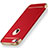 Coque Bumper Luxe Metal et Plastique pour Apple iPhone 5S Rouge Petit